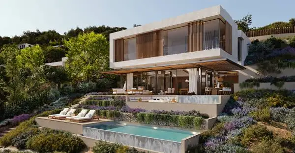 New-build villa with sea views in Tamariu, Costa Brava