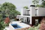 Fantastic brand new contemporary style villa in an exclusive urbanisation in Begur, Costa Brava.